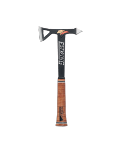 Black Eagle Tomahawk - Black Finisch met Leren Handgreep