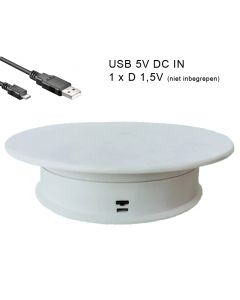 Draaiplateau Ø 205 mm. Wit 