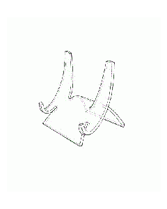 Stoelstandaard smal, maat 2