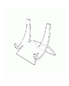 Stoelstandaard smal, maat 3