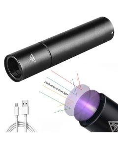 UV 365nm oplaadbare zaklamp