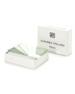 Objectglaasjes Halfwit Glas 50 st.