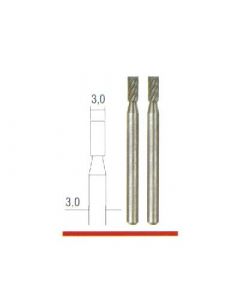 Freesstift staal cilindervorm Ø 3,0 mm.