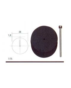 Korund doorslijpschijven Ø 38 mm. + houder