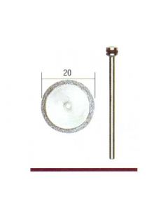 Diamant zaagblad Ø 20 mm. + houder