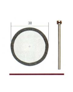 Diamant zaagblad Ø 38 mm. + houder