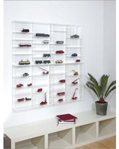 Vitrine Acrylglas 60 x 60 x 15 cm.