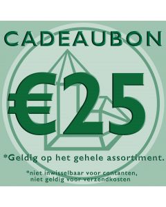Cadeaubon 25,00