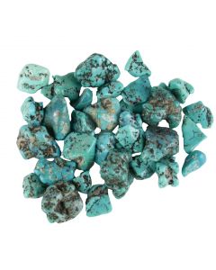 Turkoois ruw, 100 gr.