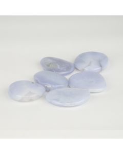 Chalcedoon Blauw - Plat