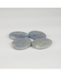 Blauwe kwarts - Plat