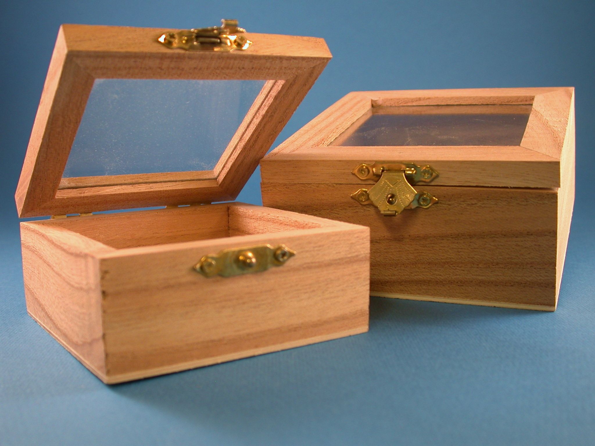 Kleine metalen opbergdoos met transparant vensterdeksel, blikken doos zonder scharnier, zilver, rechthoekig, 8 stuks, 115 x 85 x 22 mm, materiaal van blik voor het opbergen van