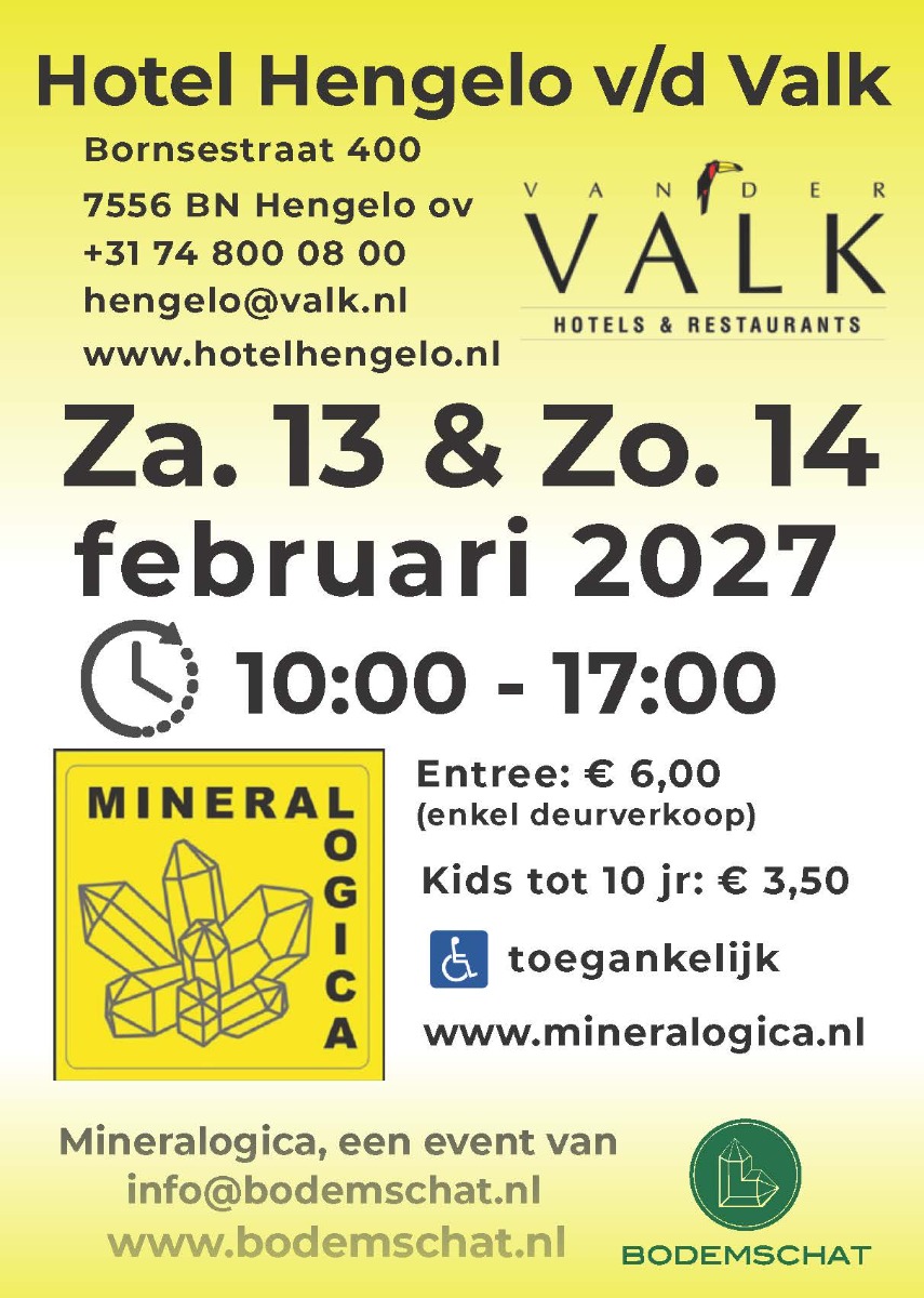 Mineralen- en fossielenbeurs Hengelo